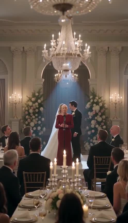 The Woman in Red Interrupted the Wedding With a Truth the Bride Never Expected