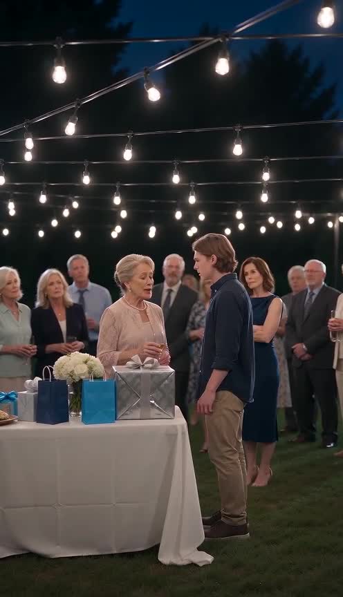 The Family Gift Box That Revealed A Hidden Truth At The Backyard Gathering