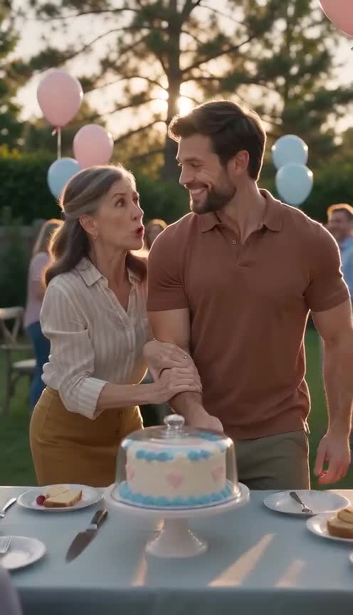 The Gender Reveal Cake Was Cut Until We Found What Someone Hid Inside