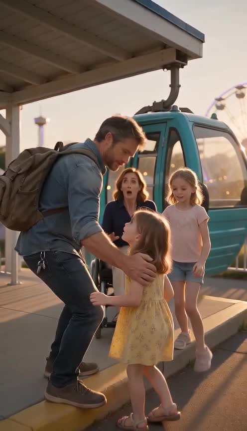 Single Dad’s Answer To A Disabled Girl’s Question Left Her CEO Mom Speechless