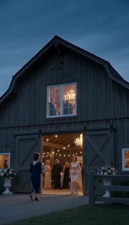 The Wedding Guest Stopped at the Door With a Gift No One Expected