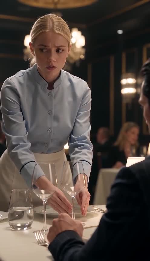 Waitress Slipped the Mafia Boss a Note That Exposed His Fiancée’s Secret Plan