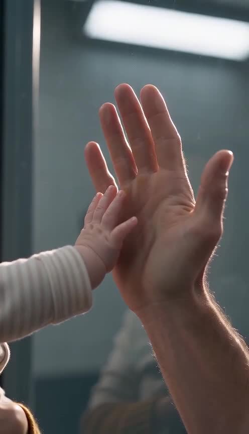 Baby Reached Through Prison Glass And Changed Her Father’s Life Forever