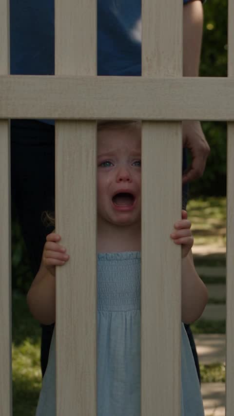 Grandpa Heard Her Cry Behind the Locked Gate and Came Running