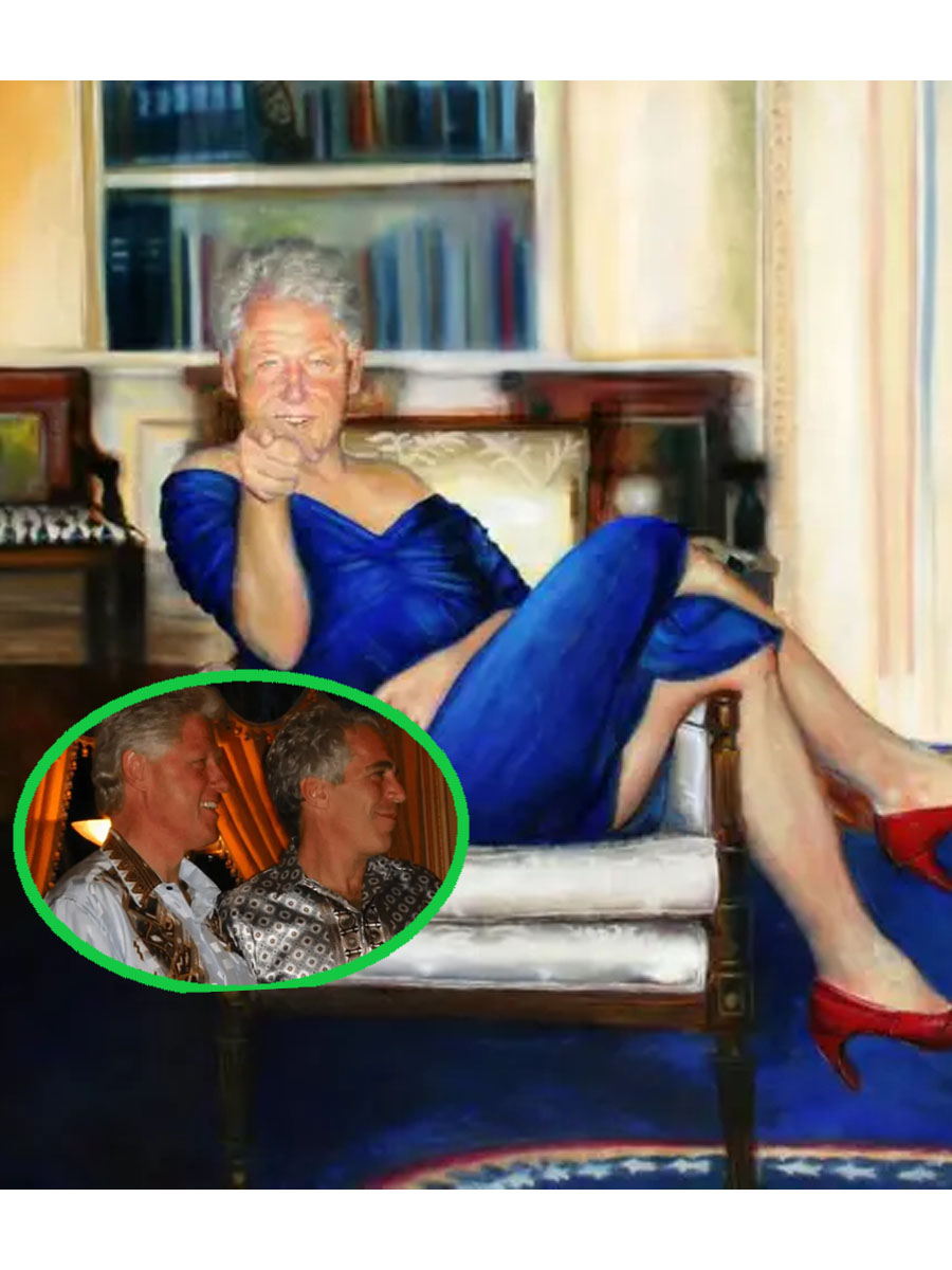 Parsing the Truth: The Sinister Symbolism Behind the "Blue Dress" Portrait