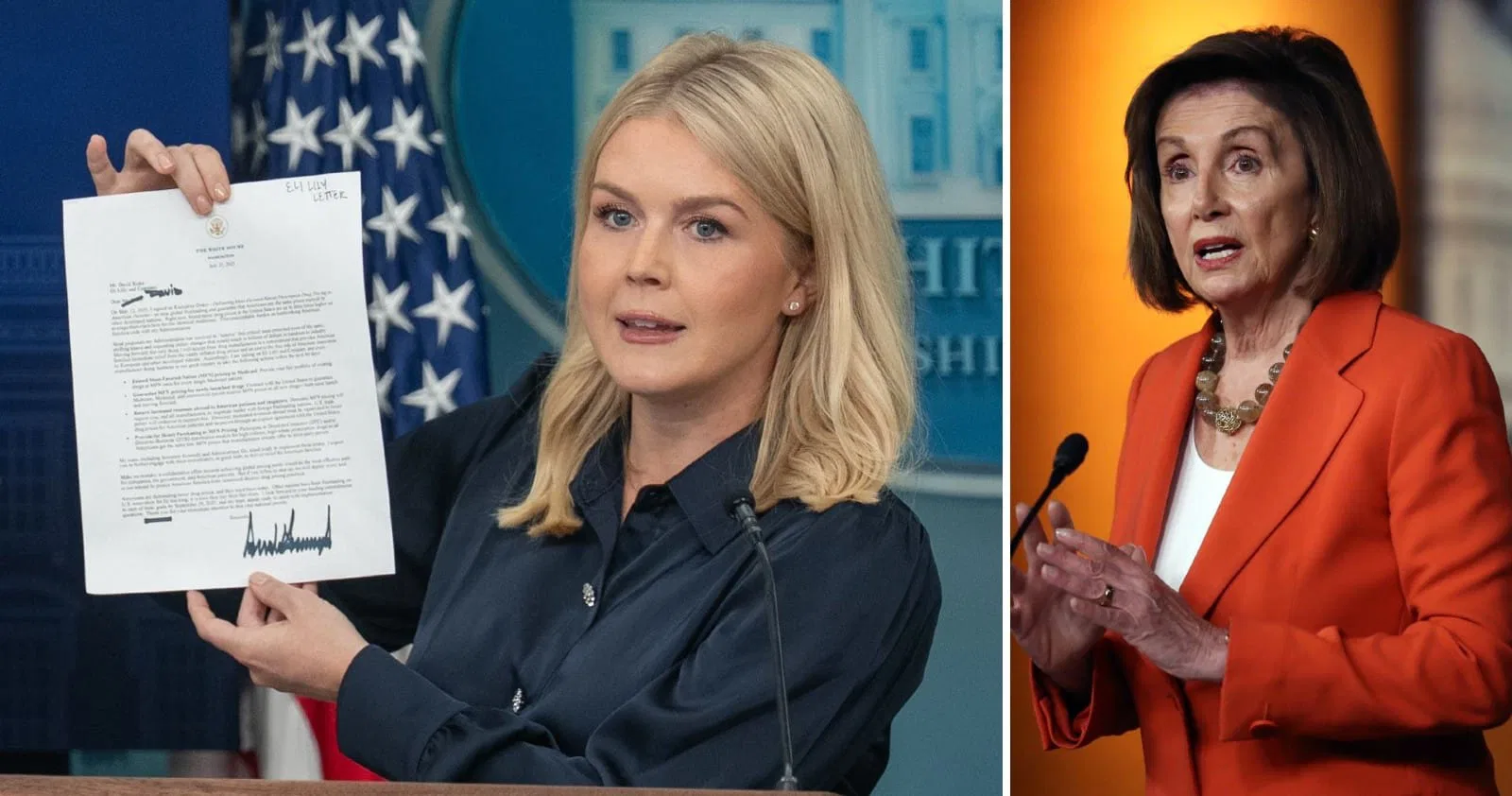 Karoline Leavitt Walks Into Briefing — Shows Paper That Could Land Nancy Pelosi In Serious Trouble