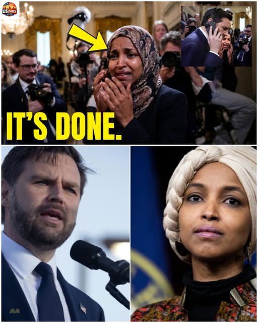 BREAKING: JD Vance CONFIRMS Ilhan Omar DEPORTATION PROCEEDINGS—She PANICS on Camera!