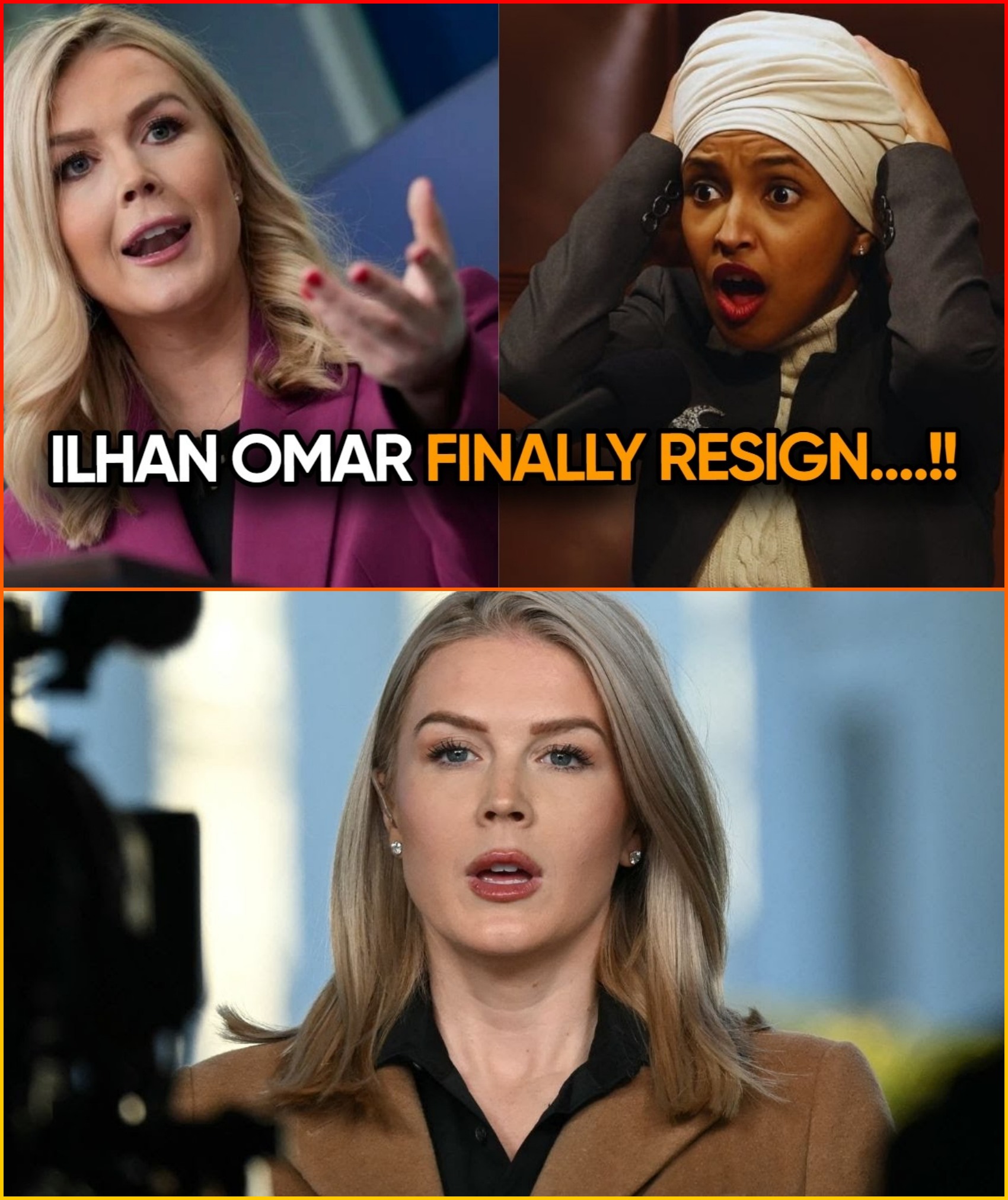 Fed Up Karoline Leavitt Just ENDS Ilhan Omar’s Entire CAREER, Democrats are LOSING THEIR MINDS!
