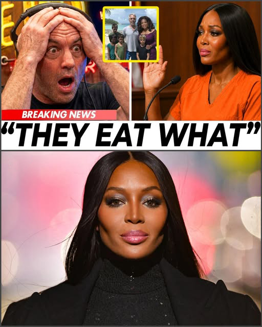 Naomi Campbell Facing Total Exposure: Joe Rogan Reacts as Supermodel Linked to Epstein’s Darkest Secrets