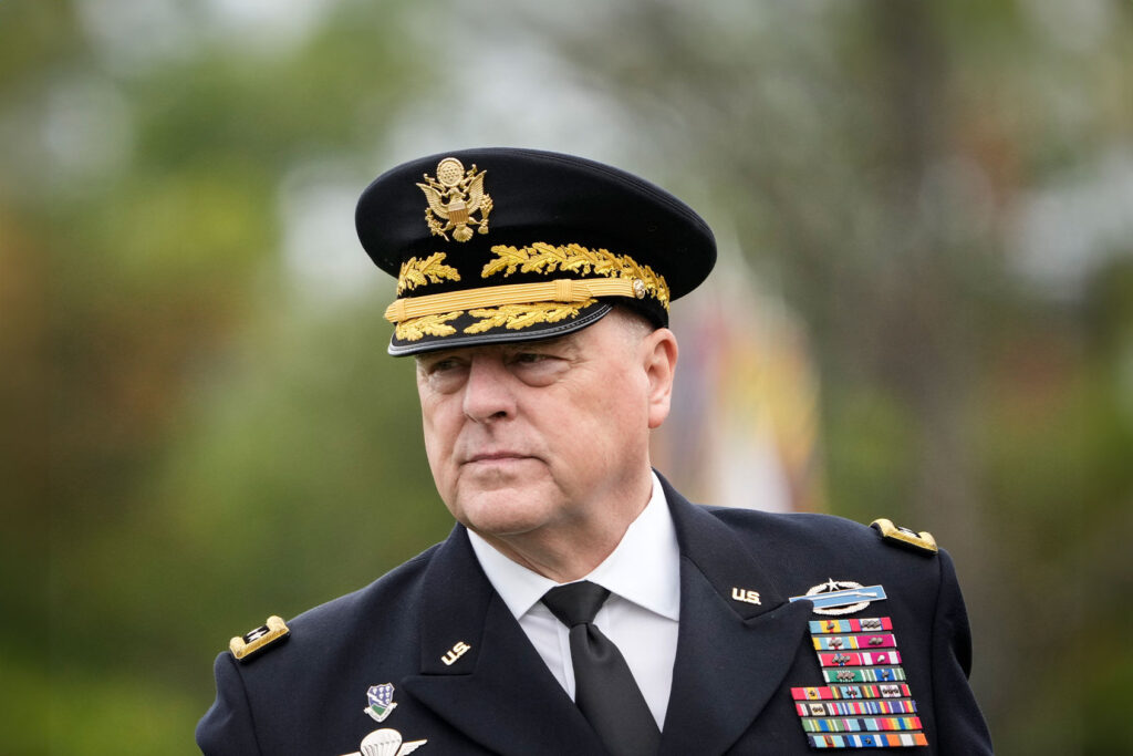 Former General Milley Says Armed Forces Must Serve the Constitution Above Politics