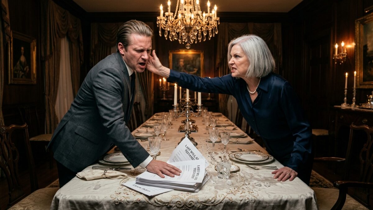 For my 70th birthday, I set 11 places at the table…