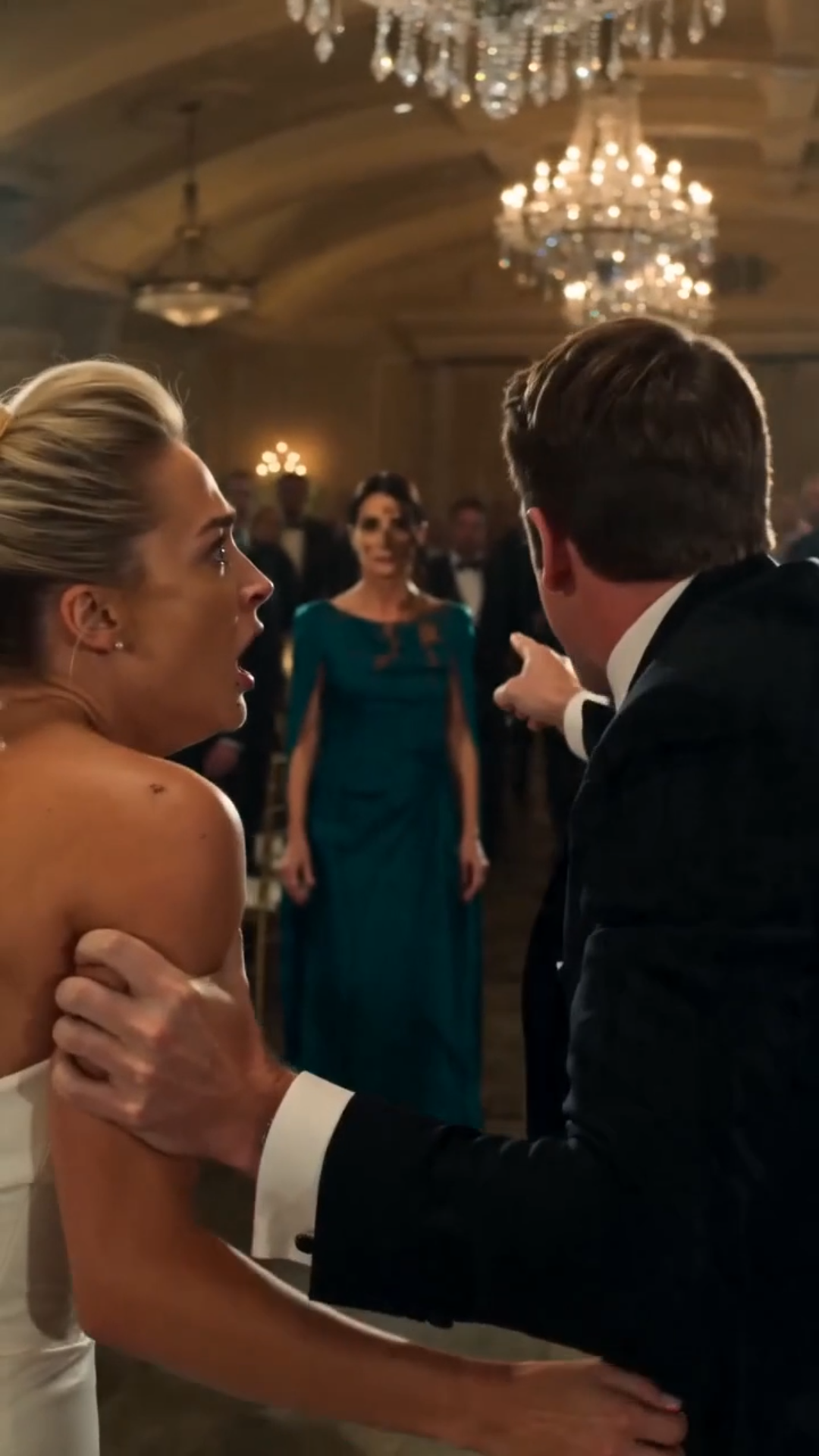The Bride Threw Cake at the Woman in the Green Dress, Then Learned Who Really Owned the Wedding Hall