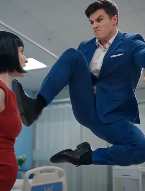 She Thought Kicking the Billionaire's Pregnant Wife in a Hospital Would End