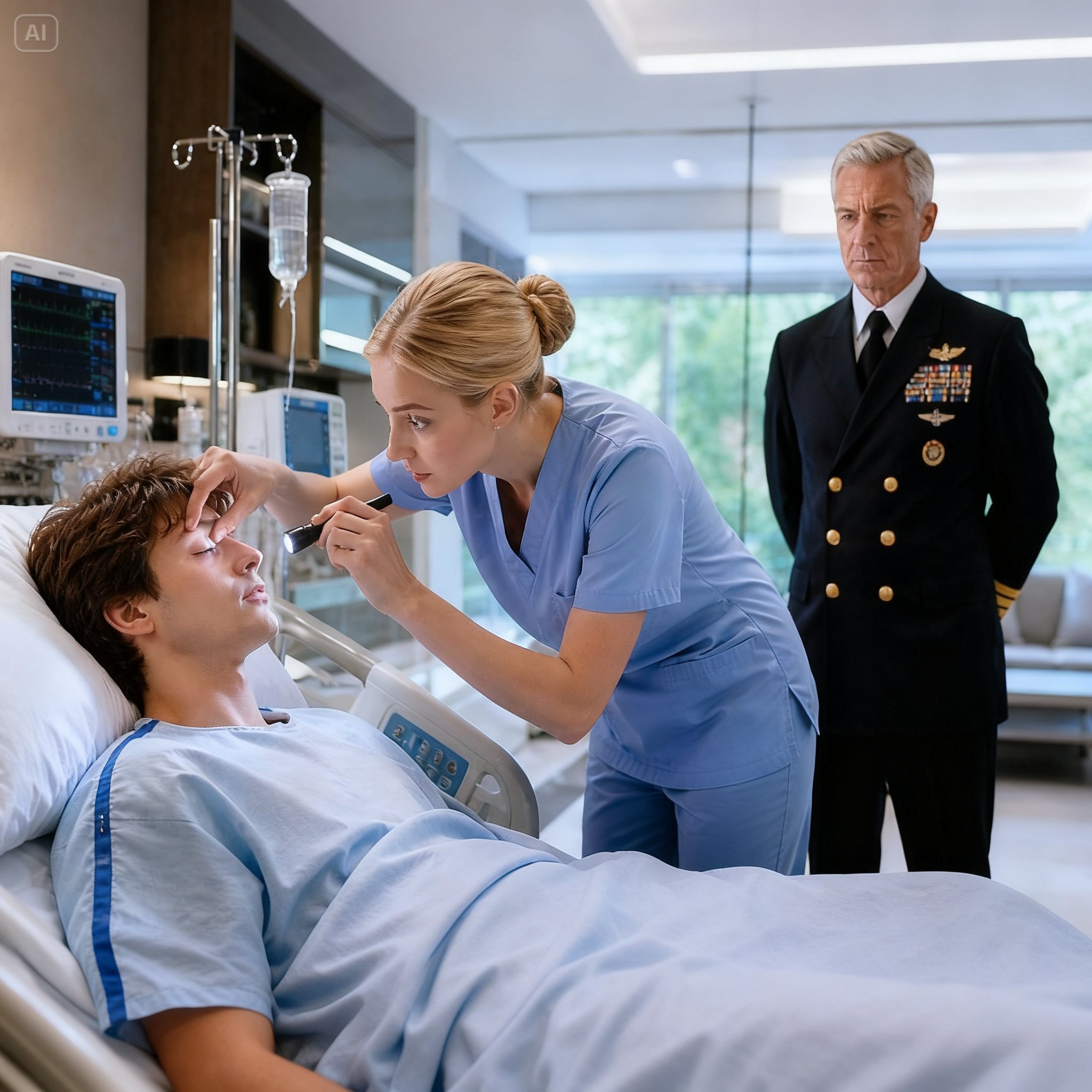THE ADMIRAL’S SON WAS WRITTEN OFF AS GONE—UNTIL A NIGHT NURSE HEARD THE ONE SIGN EVERY DOCTOR MISSED