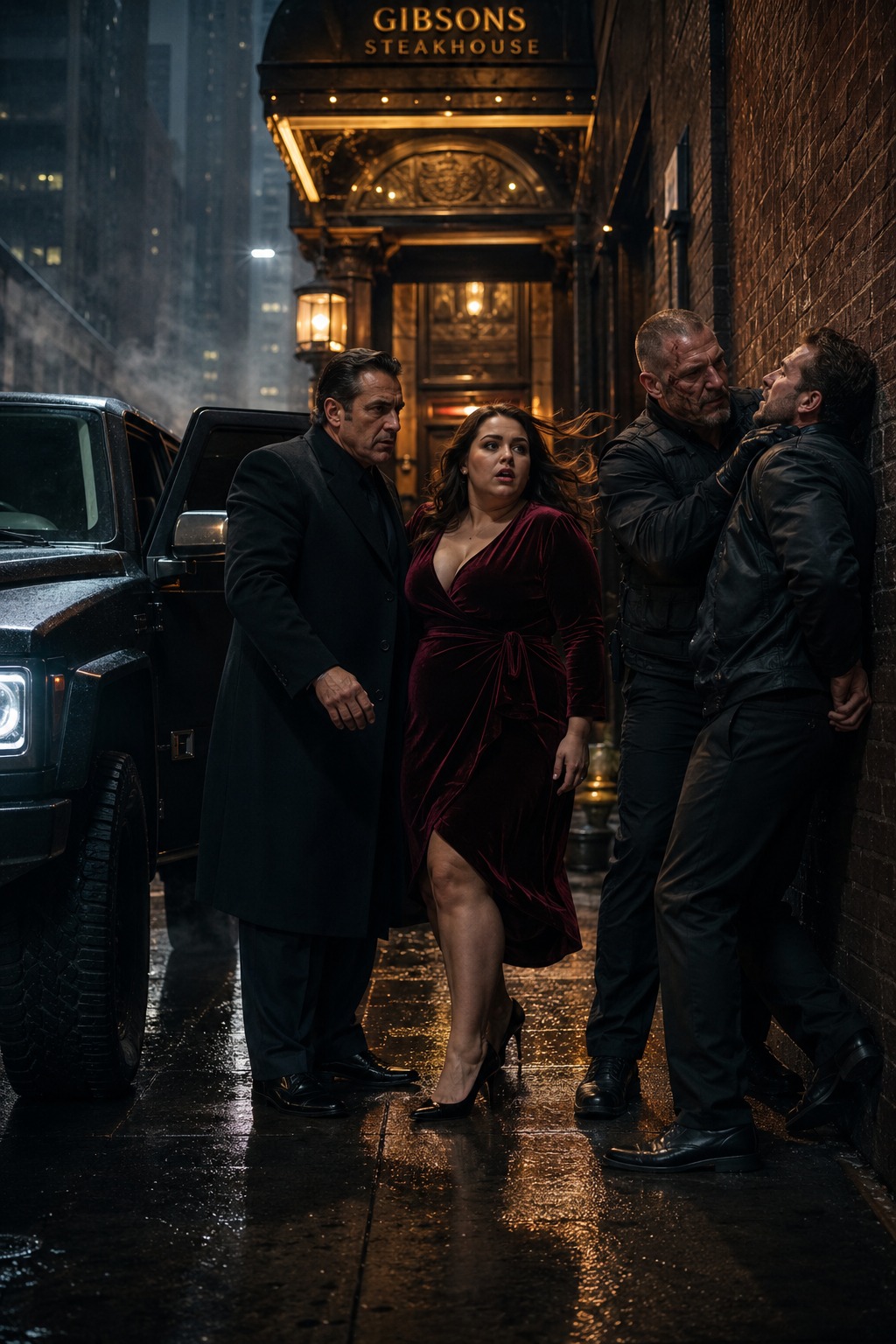 The Mafia Boss Saw His Curvy Secretary in a Tight Dress — His Jealous Question Changed Everything