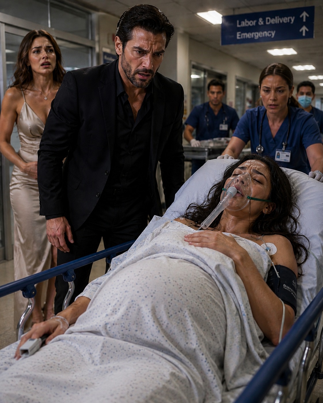 The Mafia Boss Walked Into the Hospital With His New Lover—Then Froze When He Saw the Woman He Abandoned Dying With His Child
