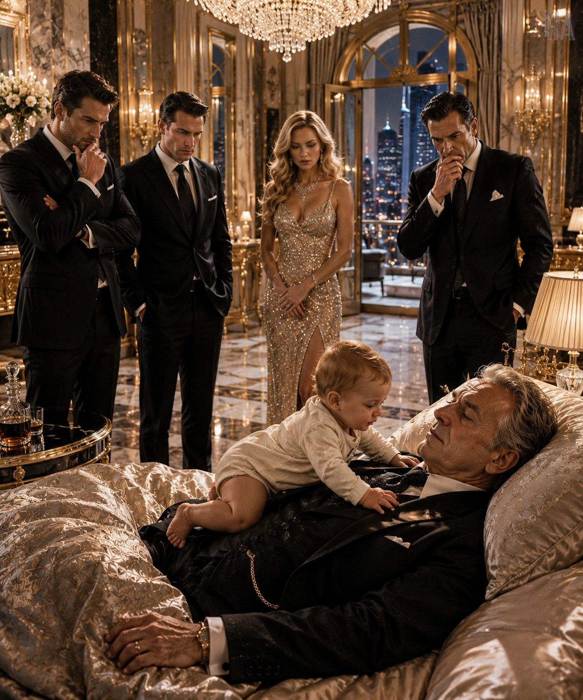 THE JANITOR’S BABY CRAWLED ONTO A DYING MAFIA BOSS—AND BY SUNRISE, EVERY MAN IN THE HOUSE WAS AFRAID OF HIM