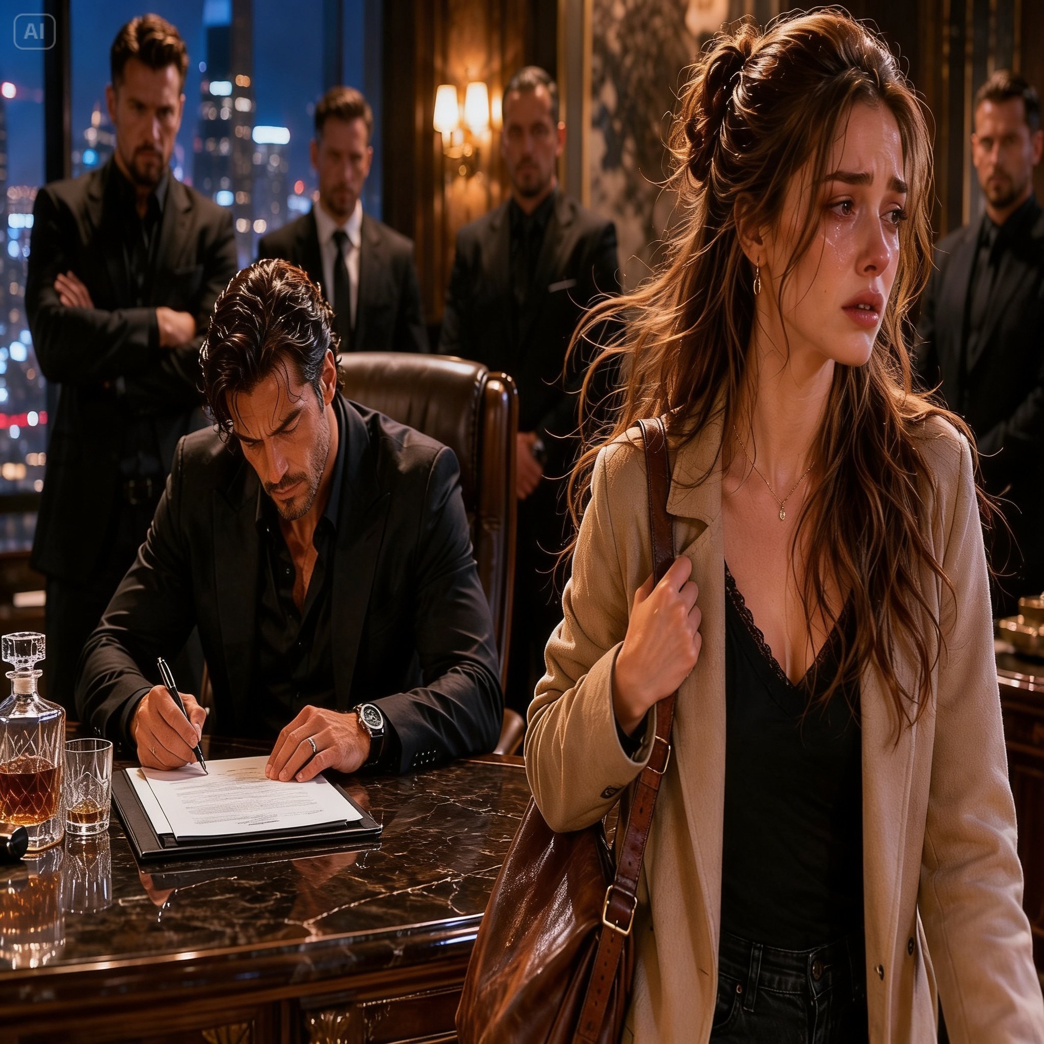 The Mafia Boss Signed Our Divorce Papers Like I Was Finally Gone — Then Spent the Rest of His Life Searching for the Wife Who Vanished With His Secret Child