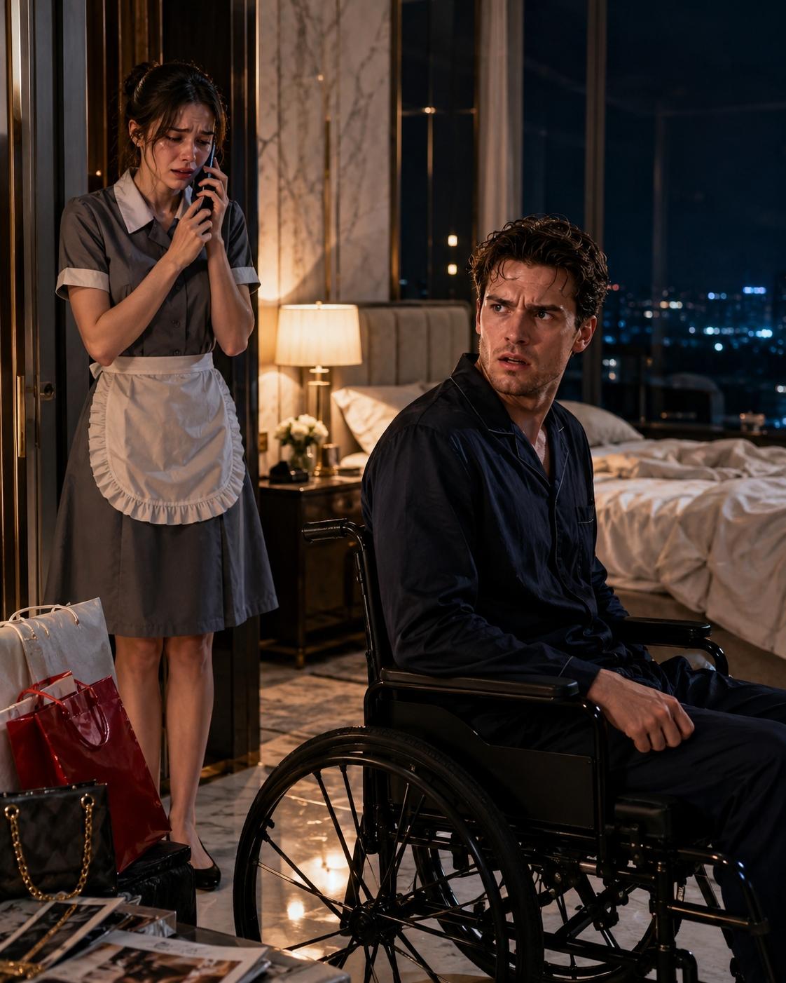 HE PRETENDED TO END UP IN A WHEELCHAIR TO TEST HIS INTERESTED FIANCÉE—BUT IT WAS HIS MAID WHO GAVE HIM THE BIGGEST LESSON OF HIS LIFE