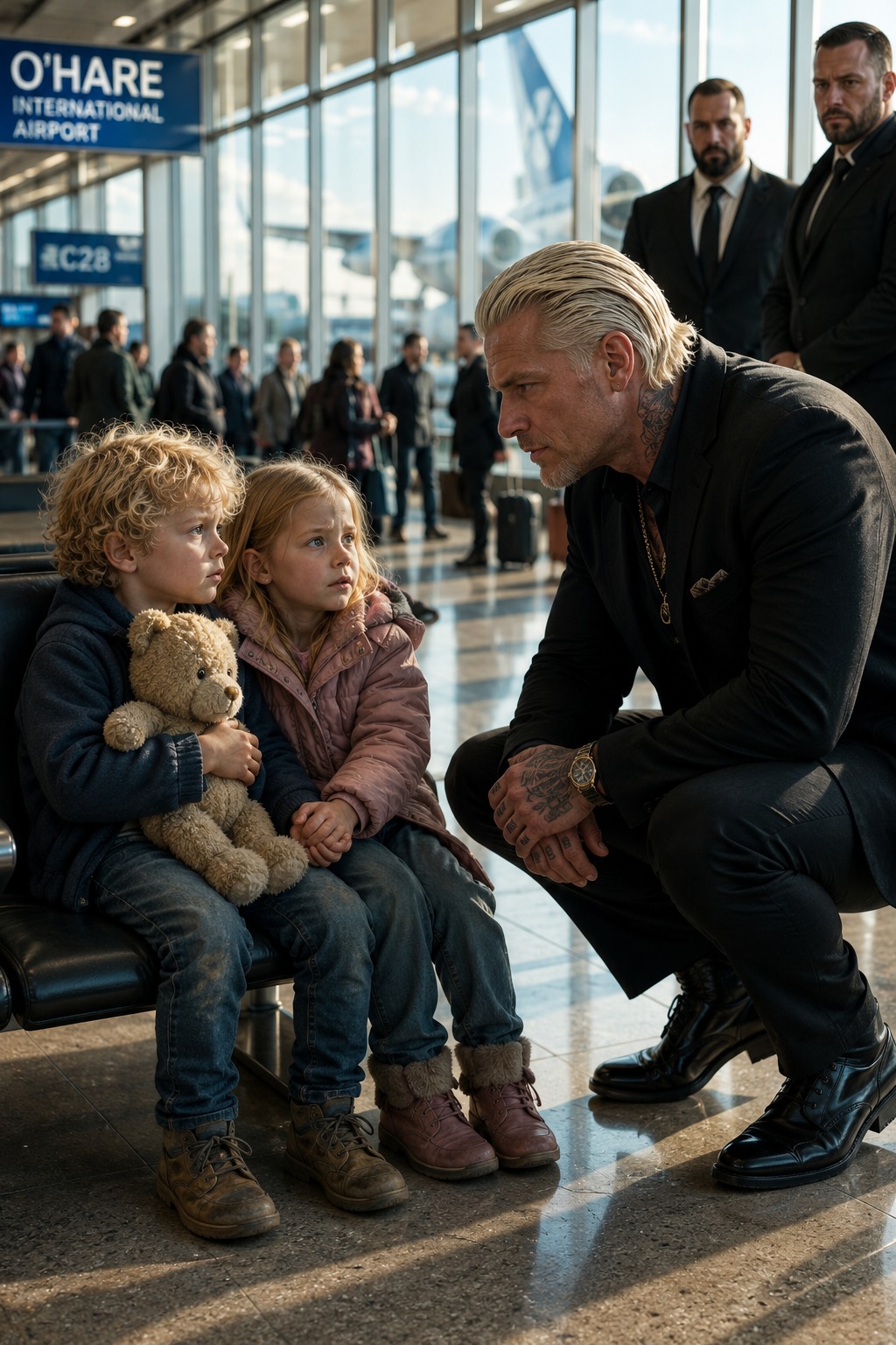 The Stepmother Abandoned the Twins and Boarded a Flight — The Mafia Boss Saw… What Happened Next…