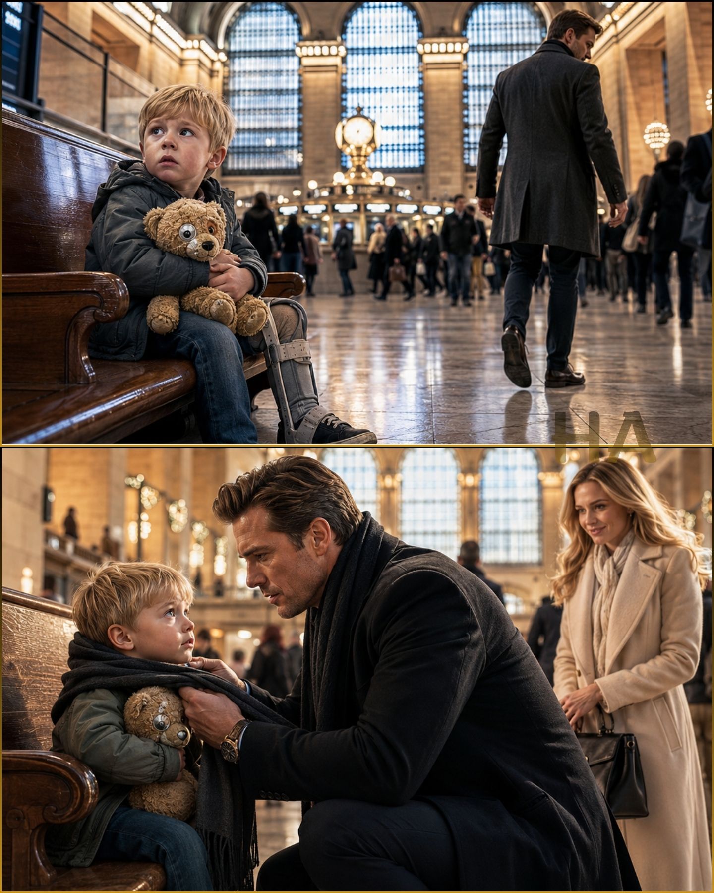 Millionaire Dad Abandoned His Disabled Son at Grand Central Bus Stop — And the Man Everyone Feared Who Refused to Walk Away... Then What a Billionaire Mafia Did After Finding Him Will Shock You