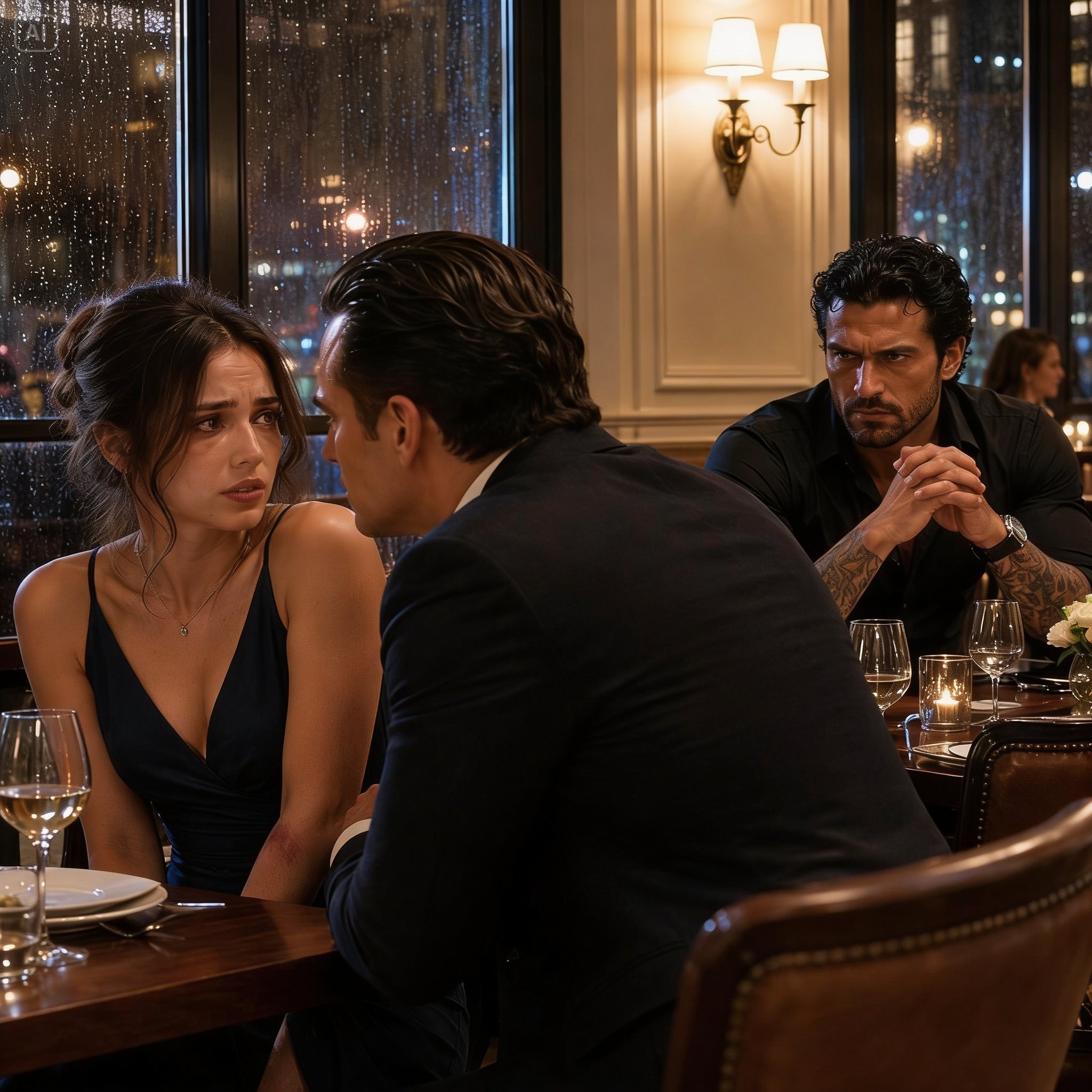 “Shut Up or I’ll Make You,” Her Husband Threatened Her in Public, Never Knowing the Dangerous Mafia Boss at the Next Table Would Become the Man Who Saved Her Life and Taught Her How to Love Again