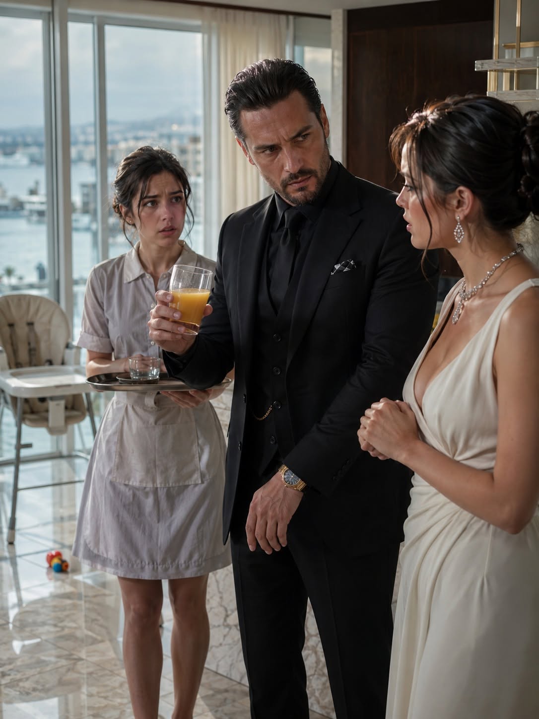 His Mistress Tried To Poison The Maid’s Food—The Mafia Boss Saw Everything And Did This