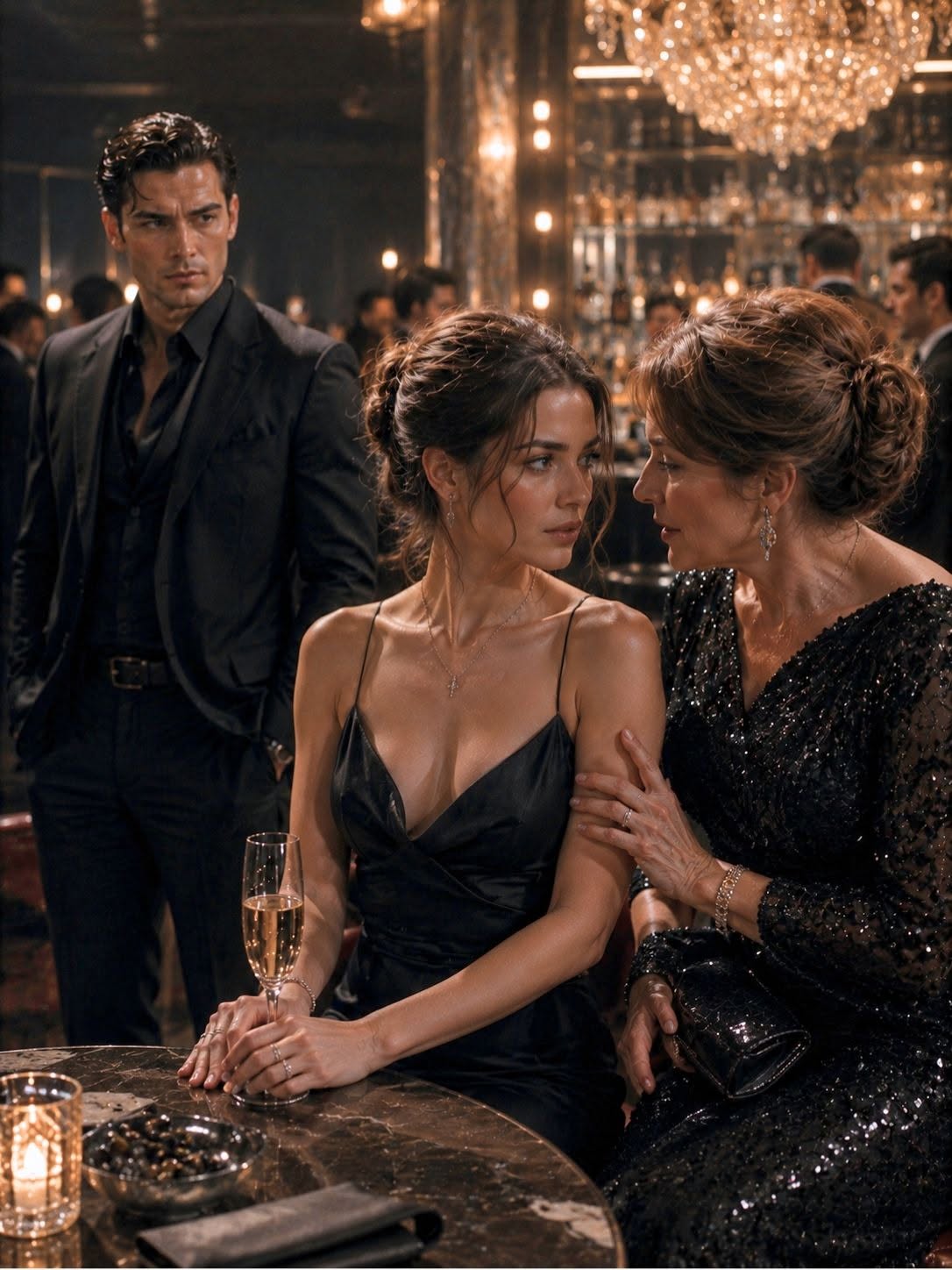 Act Like My Son's Fiancée," The Mafia Boss's Mother Asked To A Woman At The Bar