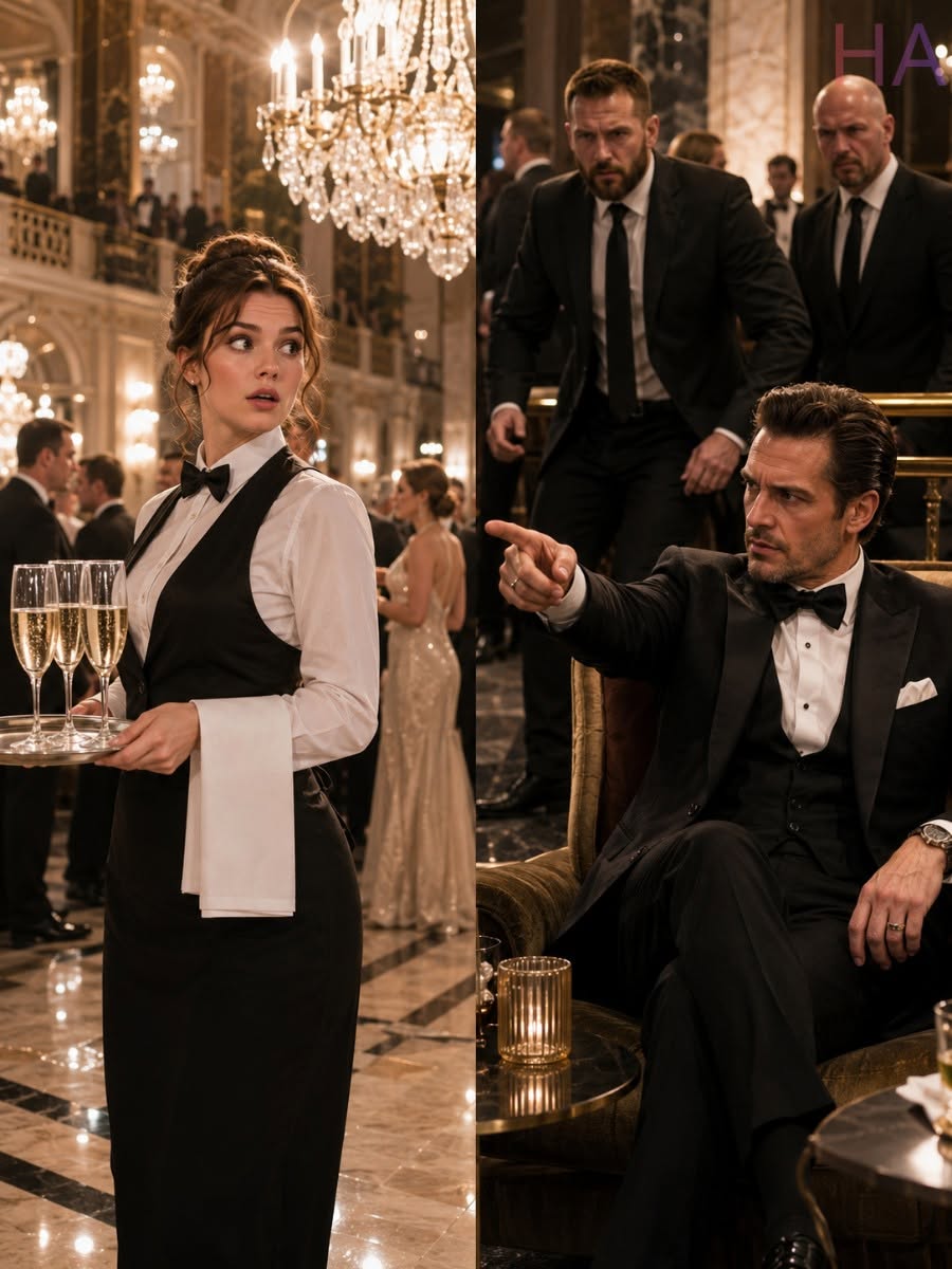 The Night Chicago’s Most Feared Man Pointed at a Gala Waitress and Said, “Bring Her to Me”—And the Secret She Carried Became the Only Thing That Could Save Them Both