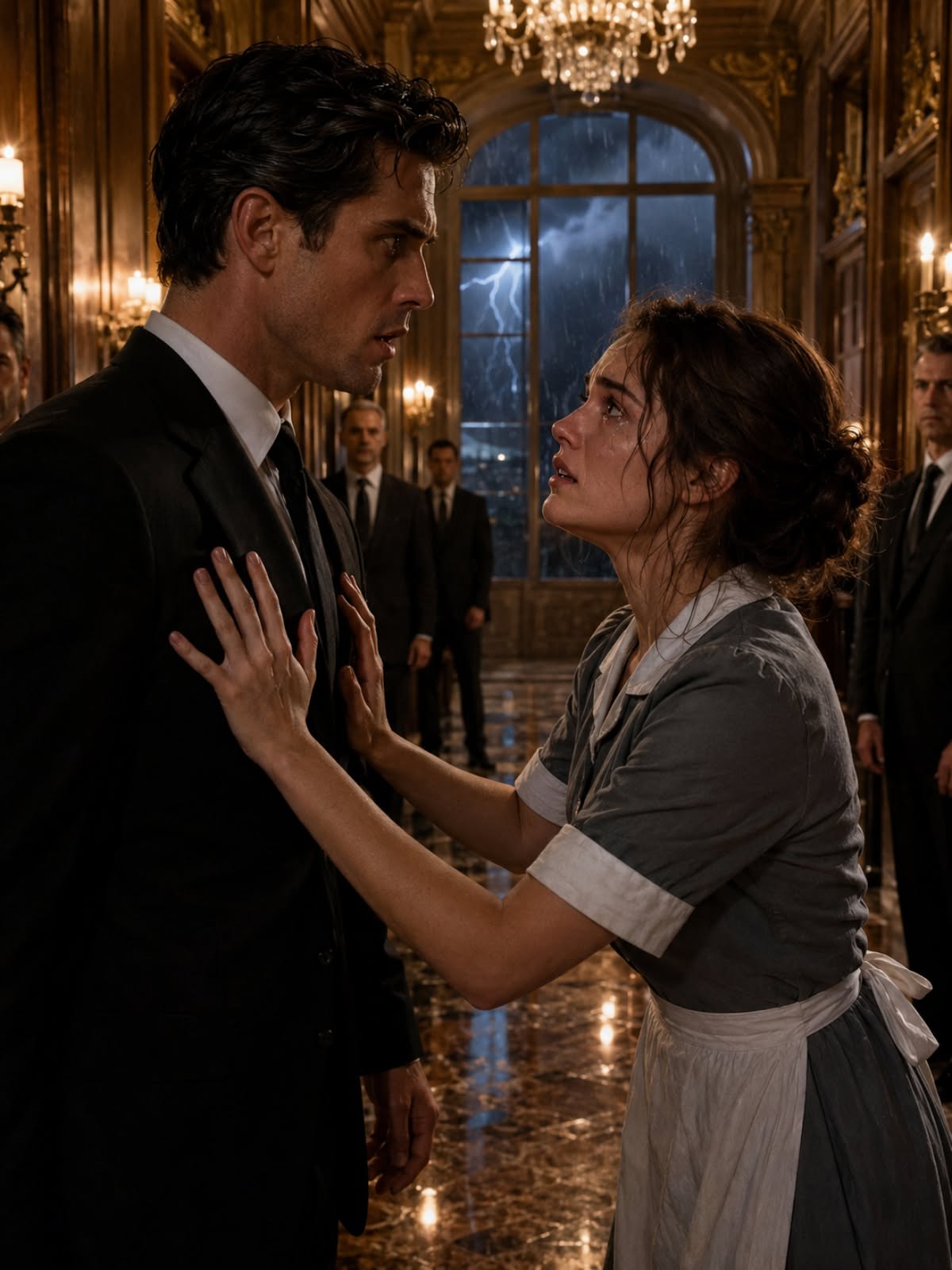 The Mafia Boss Was About to Speak… Until the Maid Whispered, “Stay Silent”