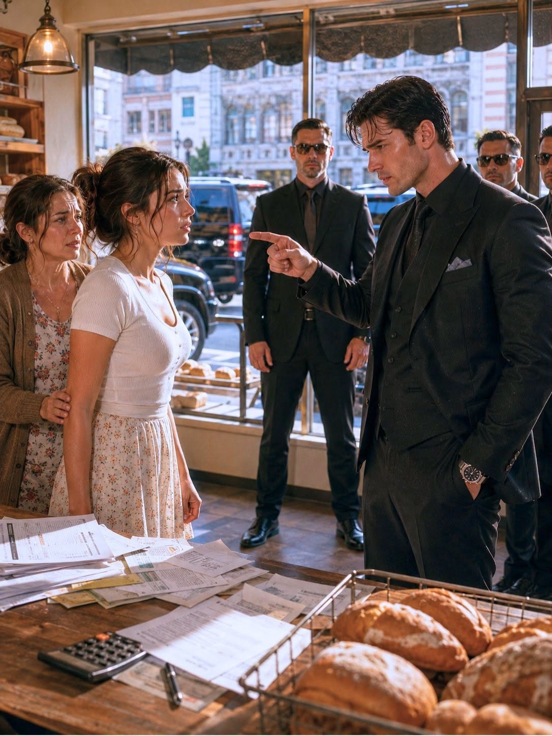 The Mafia Boss Came to Collect My Sister’s Debt—Then Pointed at Me Instead