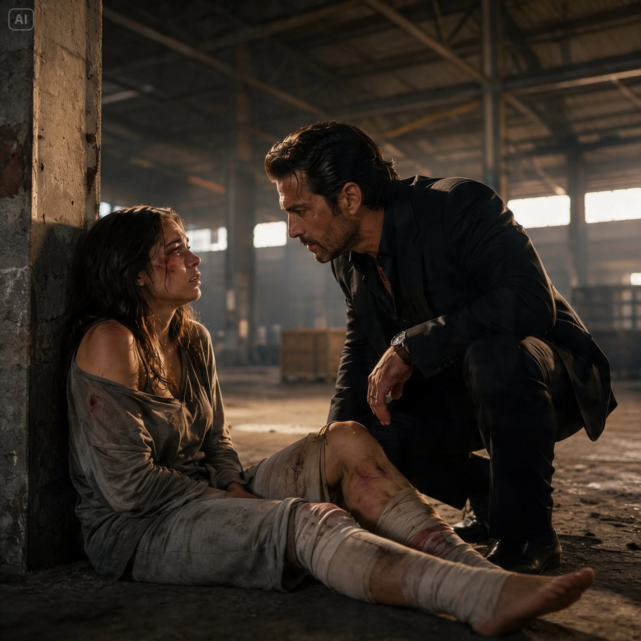 The Ruthless Mafia King Found a Broken Paralyzed Woman Hiding in His Warehouse