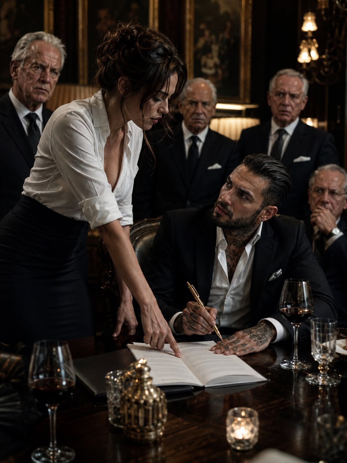She Was Only Serving Drinks—But One Warning Saved the Mafia Boss From a Million-Dollar Betrayal