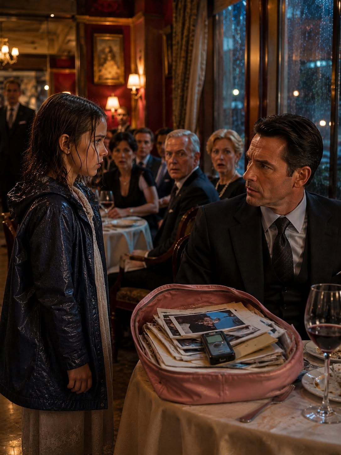 Little Girl Begs Mafia Boss To Hide Her From Dad | What They Found in Her Bag Is Shocking
