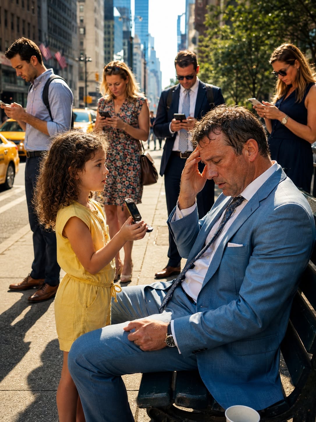 Little girl helped a millionaire CEO after he fainted — not knowing it would change her lif