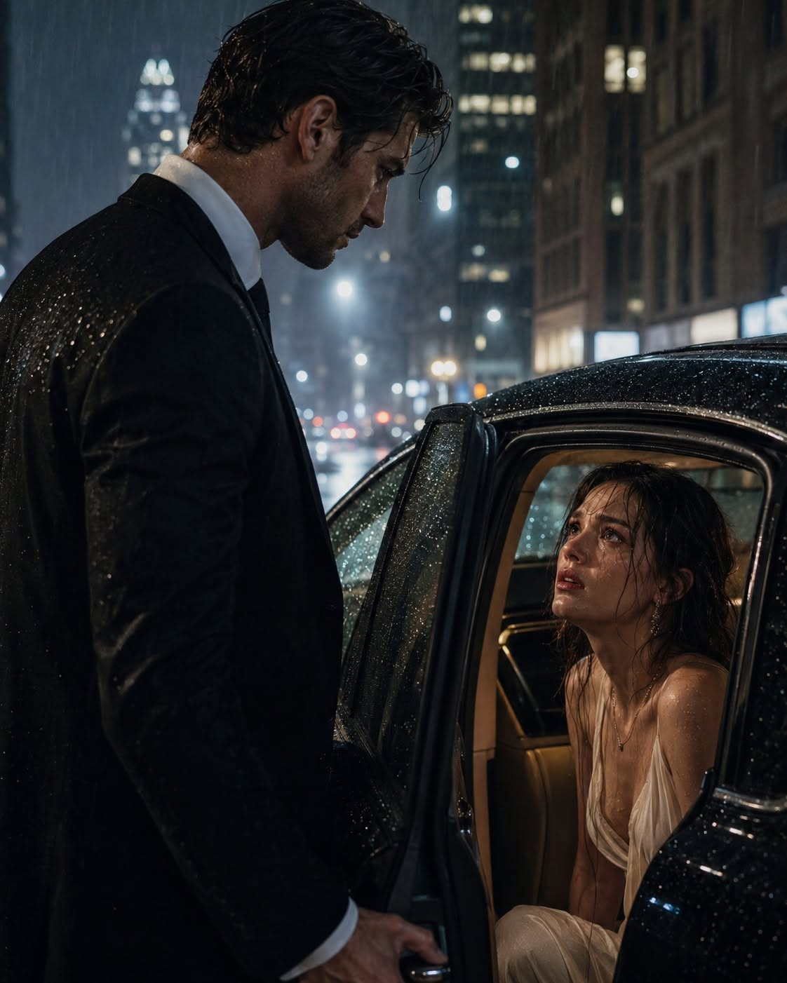  She Hid in the Mafia Boss’s Car to Escape a Forced Marriage—”I’ll Protect You