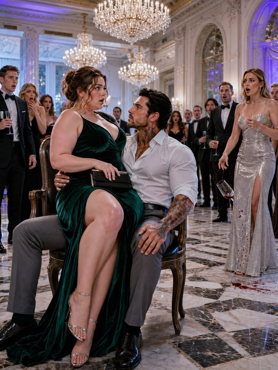 THEY LAUGHED WHEN THE CURVY ACCOUNTANT WALKED INTO THE MAFIA GALA