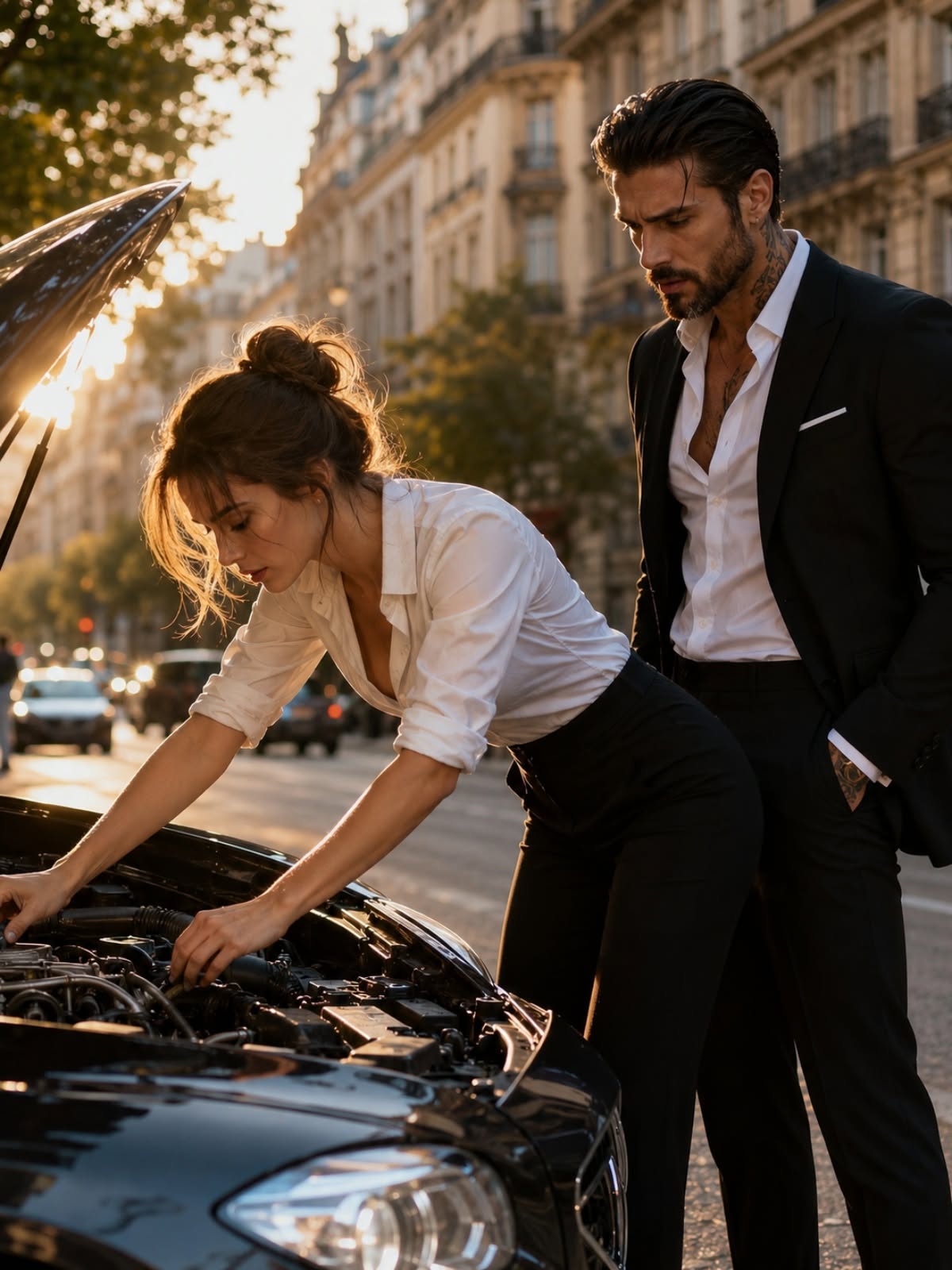 She Thought He Was Just a Man Stranded on the Road—Until the Mafia Boss Revealed Who He Was