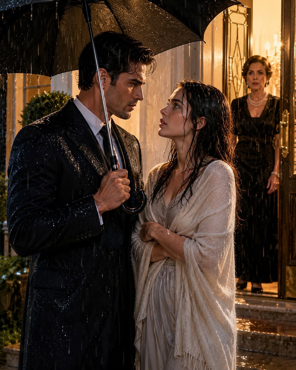 They Locked Her Out in the Storm. Then Boston’s Most Feared Man Opened His Umbrella.