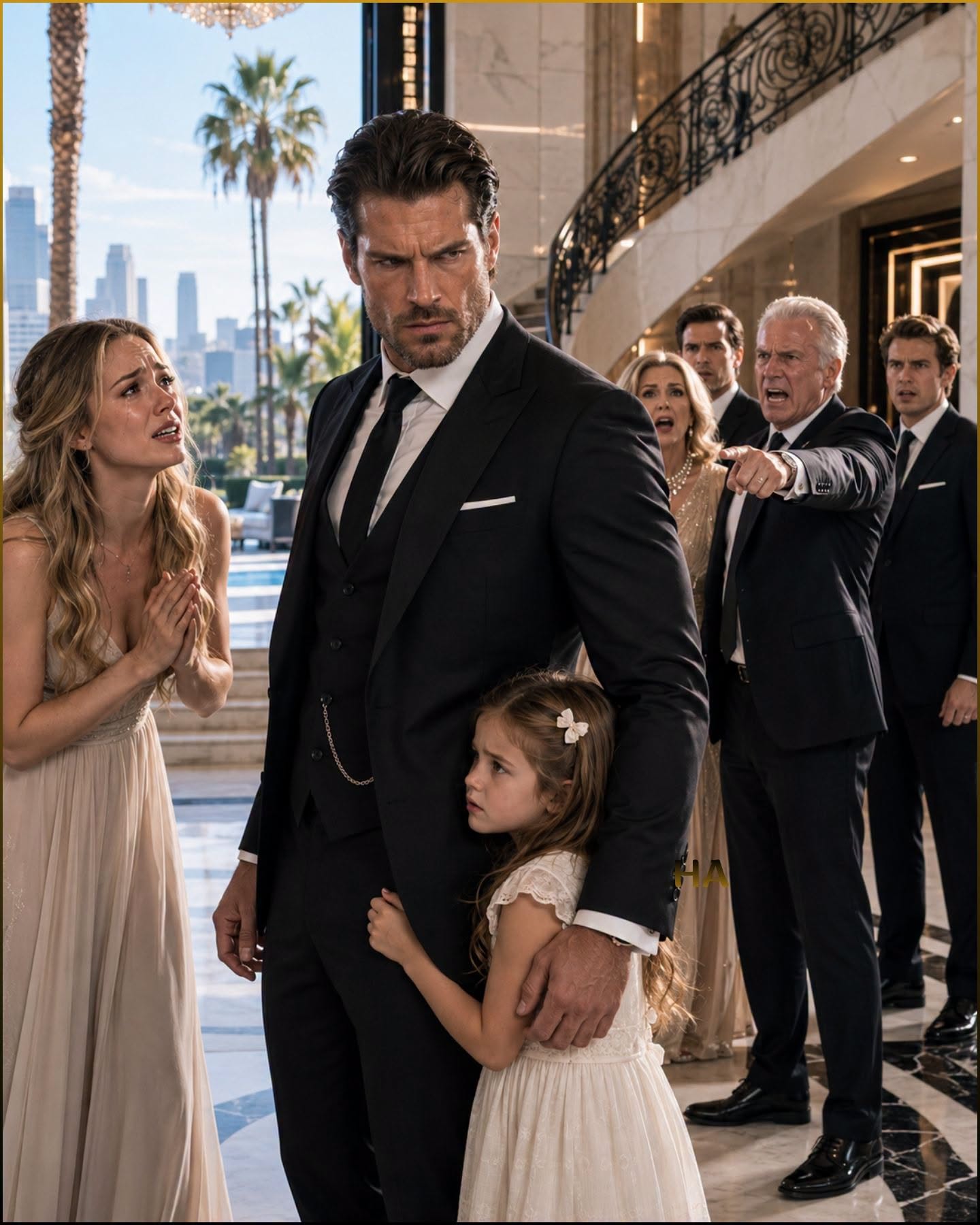 Please pretend to be her father”… So the worst man in Los Angeles pretended to be the girl’s father