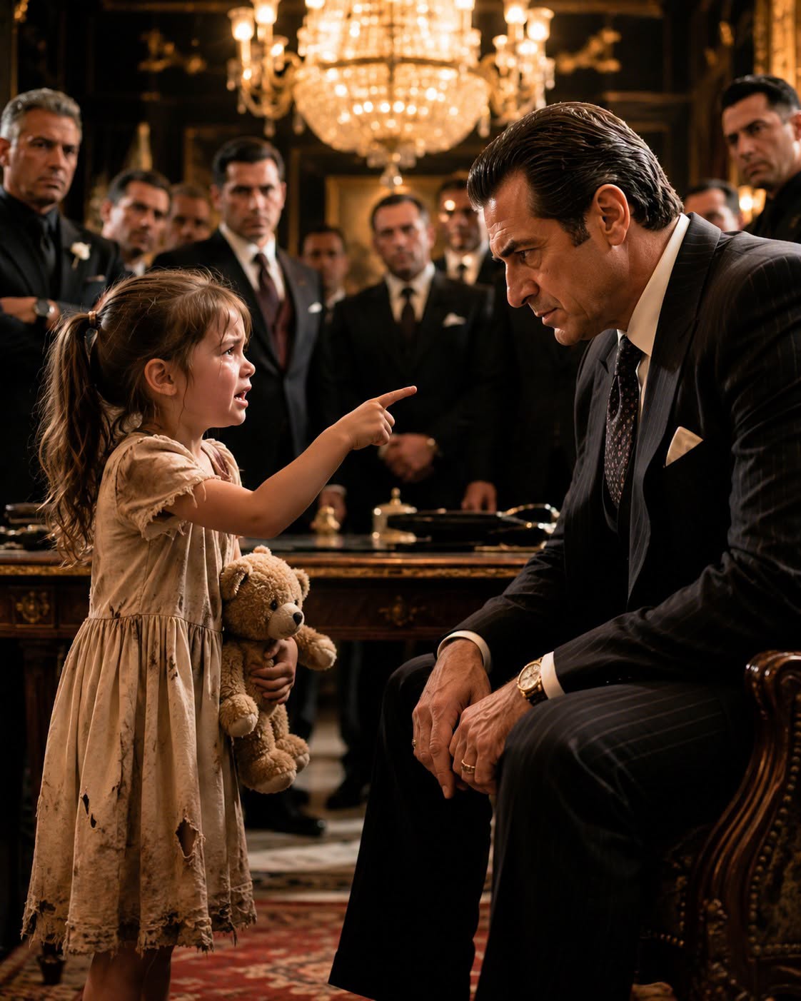The Mafia Boss Never Knew He Had a Daughter — Until a Little Girl Said, “You Let My Mommy Go Hungry…”