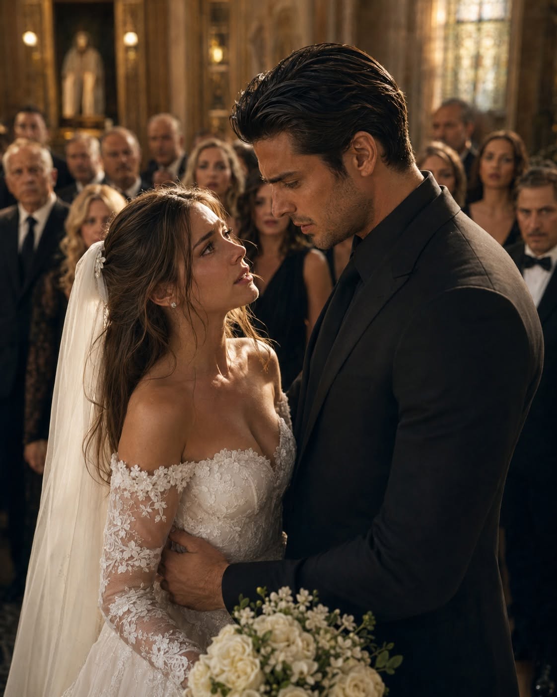 My Father’s Debt Put Me In A Wedding Dress For A Man I Feared — But The Mafia King Stopped The Ceremony And Gave Me The One Thing No One Else Had: A Choice