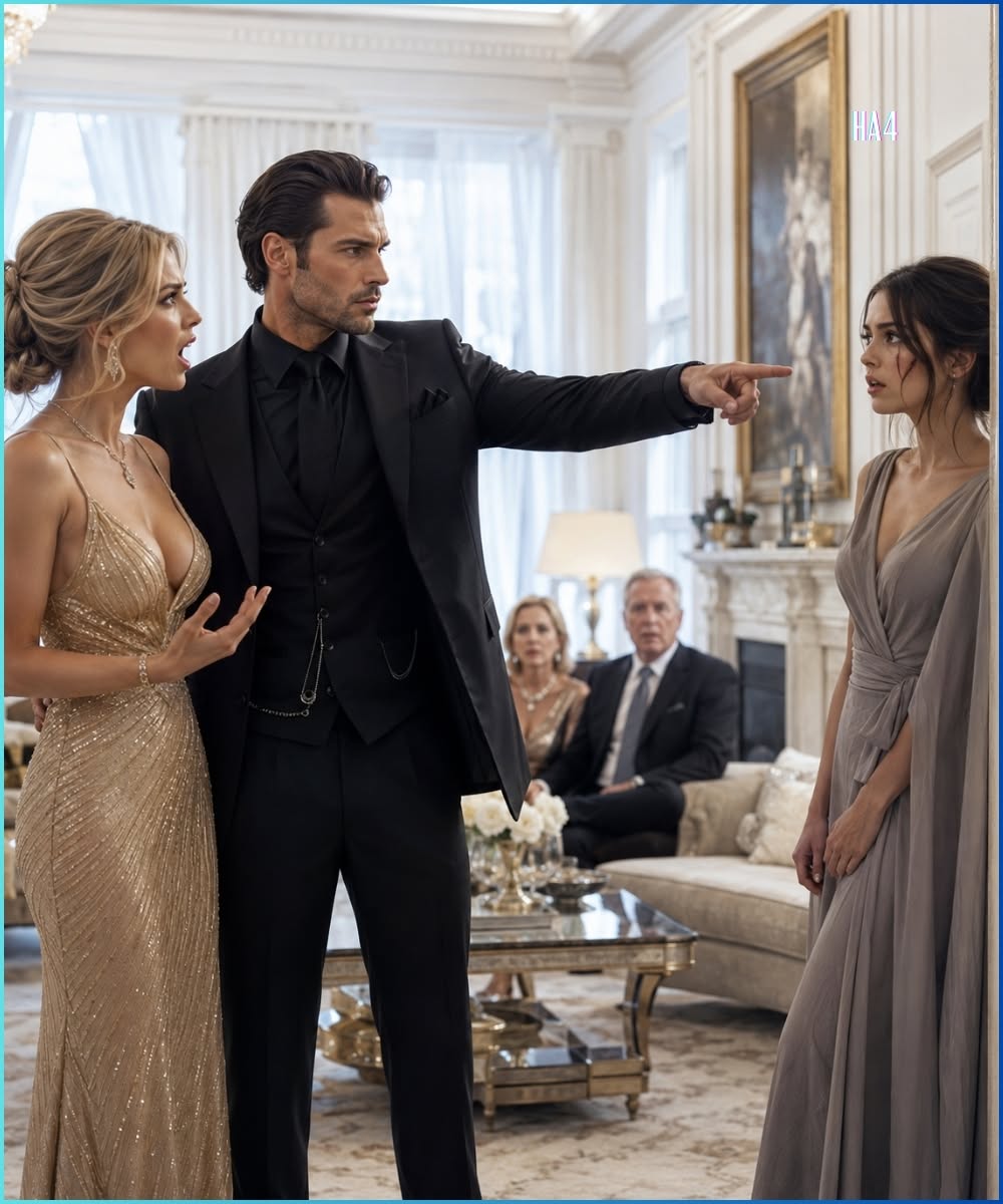 the mafia boss rejected the beautiful sister, pointed at the scarred one in the corner,