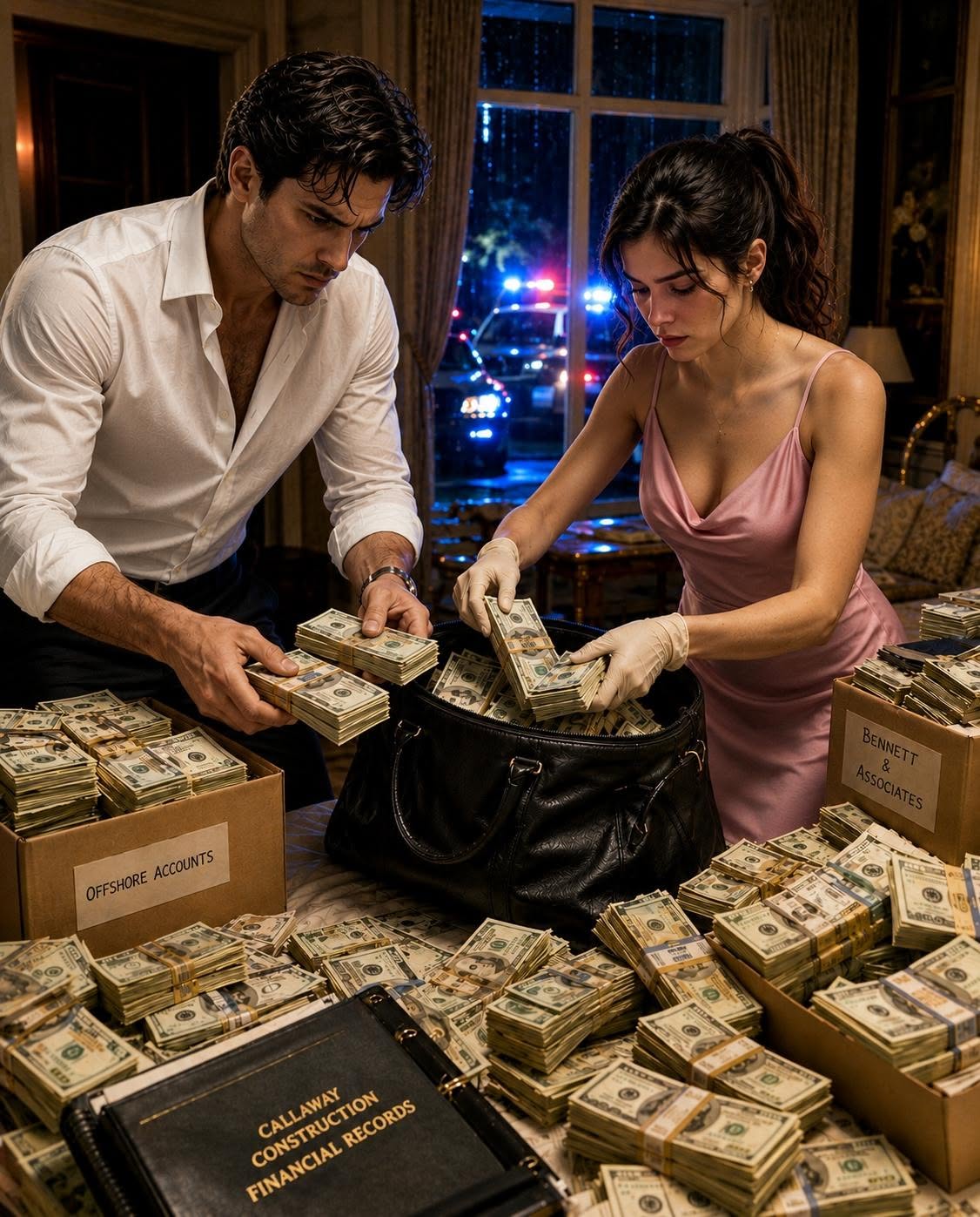 A Bankrupt Millionaire Caught His Housekeeper Surrounded by Cash