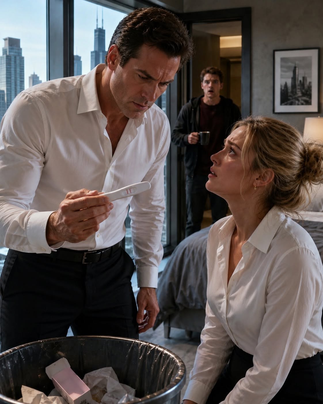"She Hid Her Pregnancy From the Mafia Boss—Until He Found the Test in Her Trash and Said,