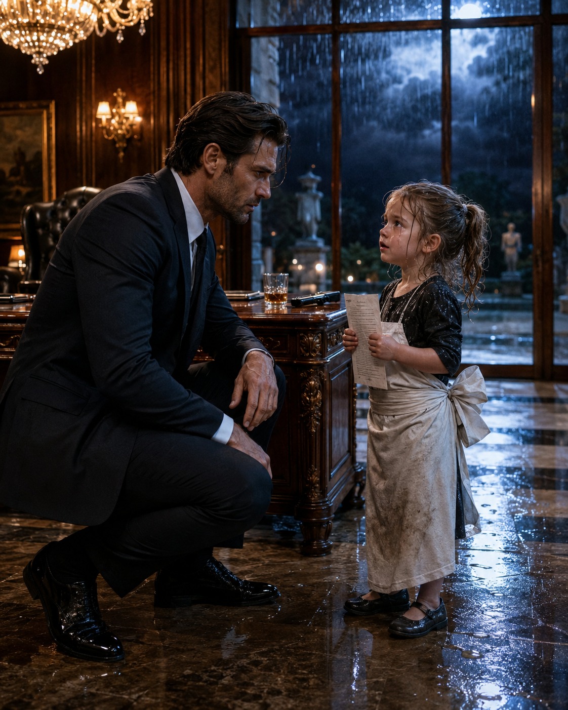 Part 2: THE MAFIA BOSS FROZE WHEN A LITTLE GIRL WALKED INTO HIS MANSION AND SAID, “MY MOM COULDN’T COME TODAY…” M1