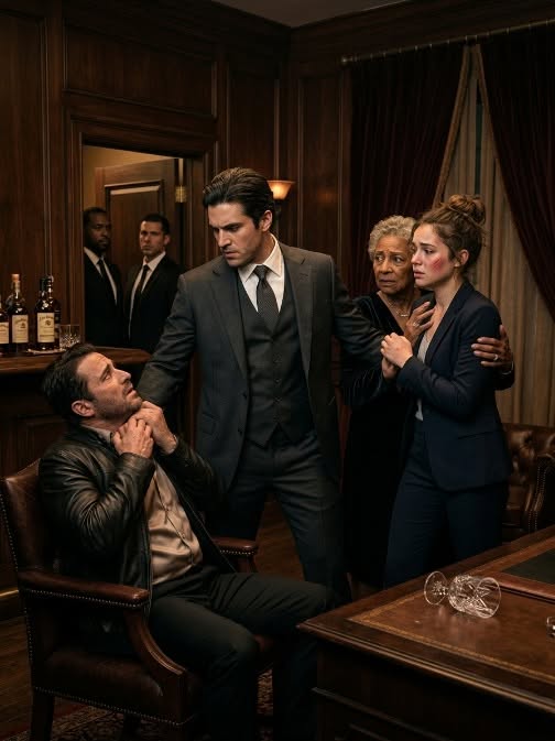 "She Took the Slap Meant for the Mafia Boss’s Mother—Then He Arrived and Made an Empire Tremble