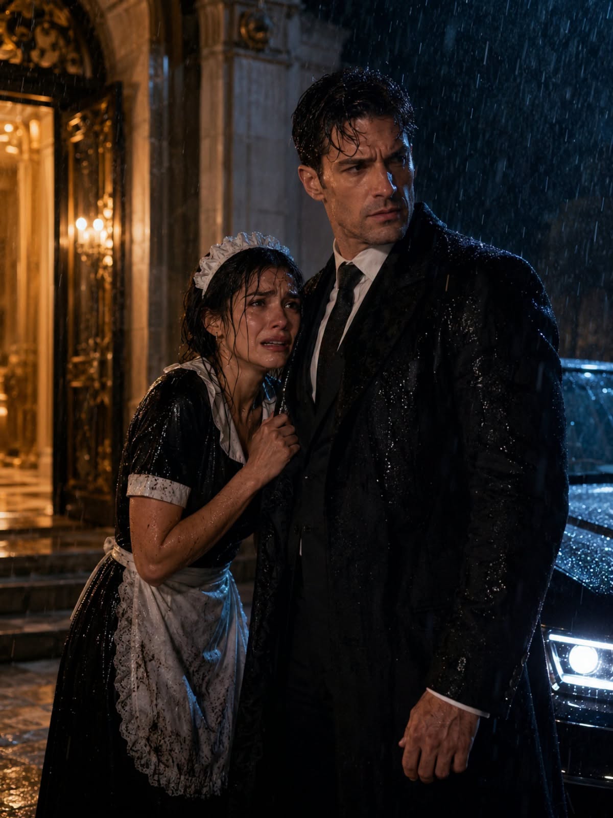 “Please Don’t Leave Tonight,” the Maid Begged—And the Mafia Boss Froze Before Stepping Out