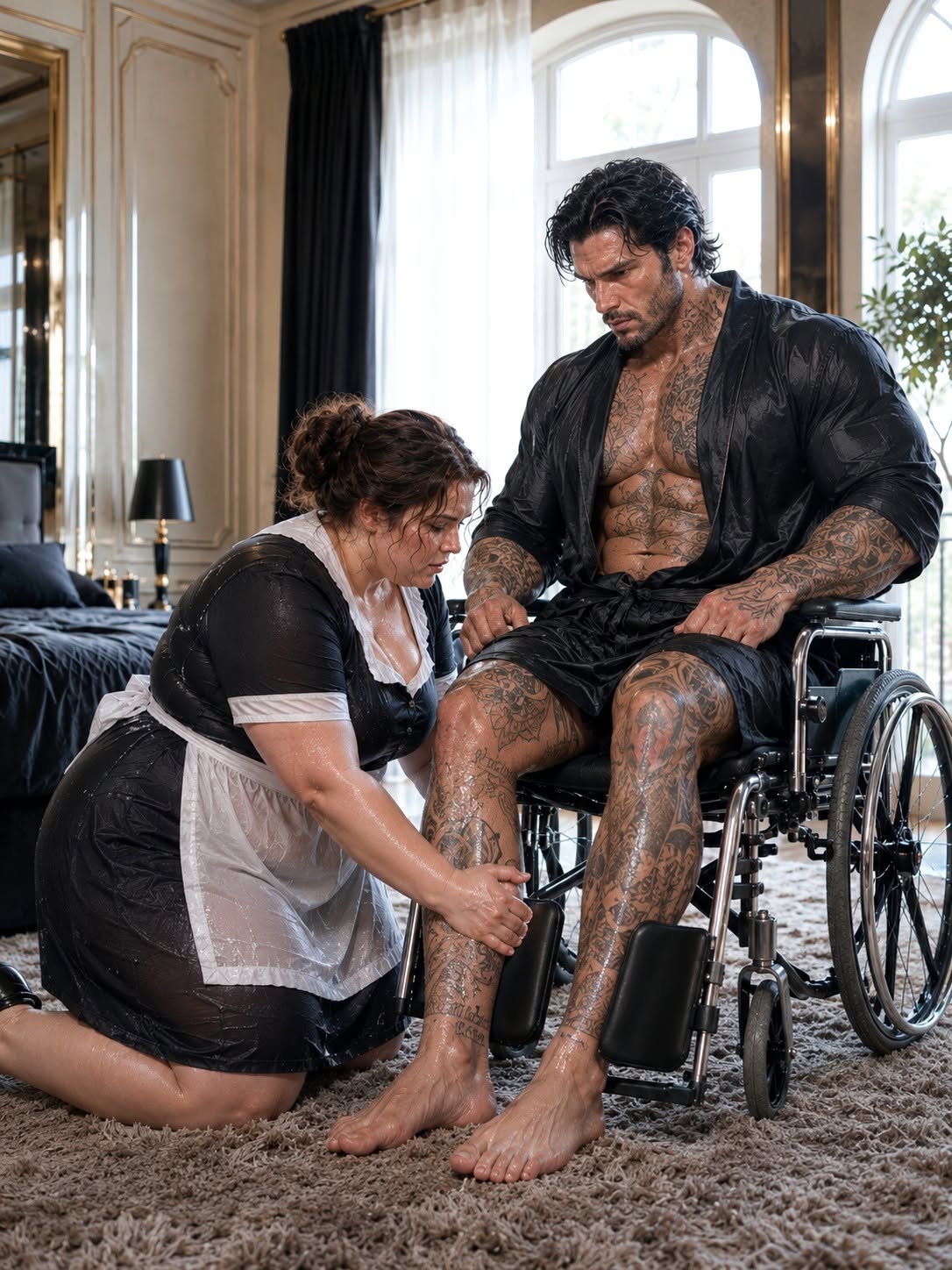 The Mafia Boss Hadn’t Felt His Legs in Nine Years—Until the Maid Everyone Mocked Made Him Flinch