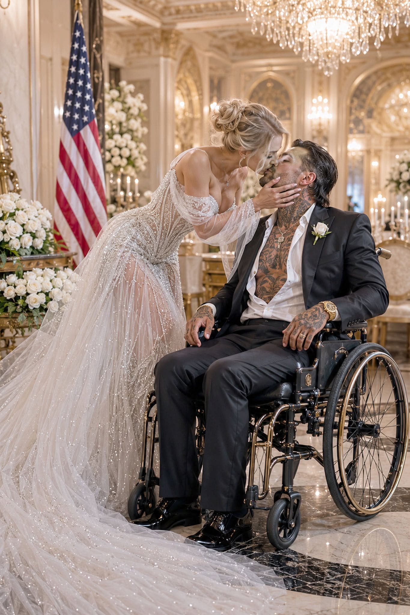 “I’m Still a Man,” the Wheelchair-Bound Chicago Mafia Boss Told His Debt Bride—But Hours After Their First Kiss...